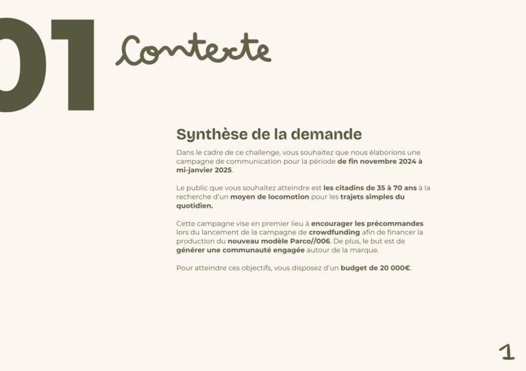 contexte - demande